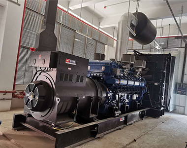 德科2000KW /10.5KV高壓發(fā)電機(jī)用于某芯片項目