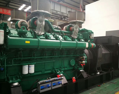 德科配玉柴3臺2000KW/10.5KV高壓發(fā)電機應用于黑龍江化工廠項
