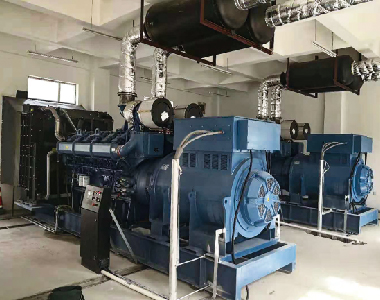 青島高速公路項(xiàng)目（2臺(tái)1500KW10.5KV高壓發(fā)電機(jī)）