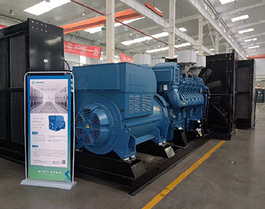 延安云計算數(shù)據(jù)中心項目（7臺1800KW/10.5KV高壓發(fā)電機(jī)）